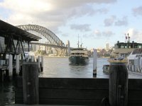 Ferry in to dock